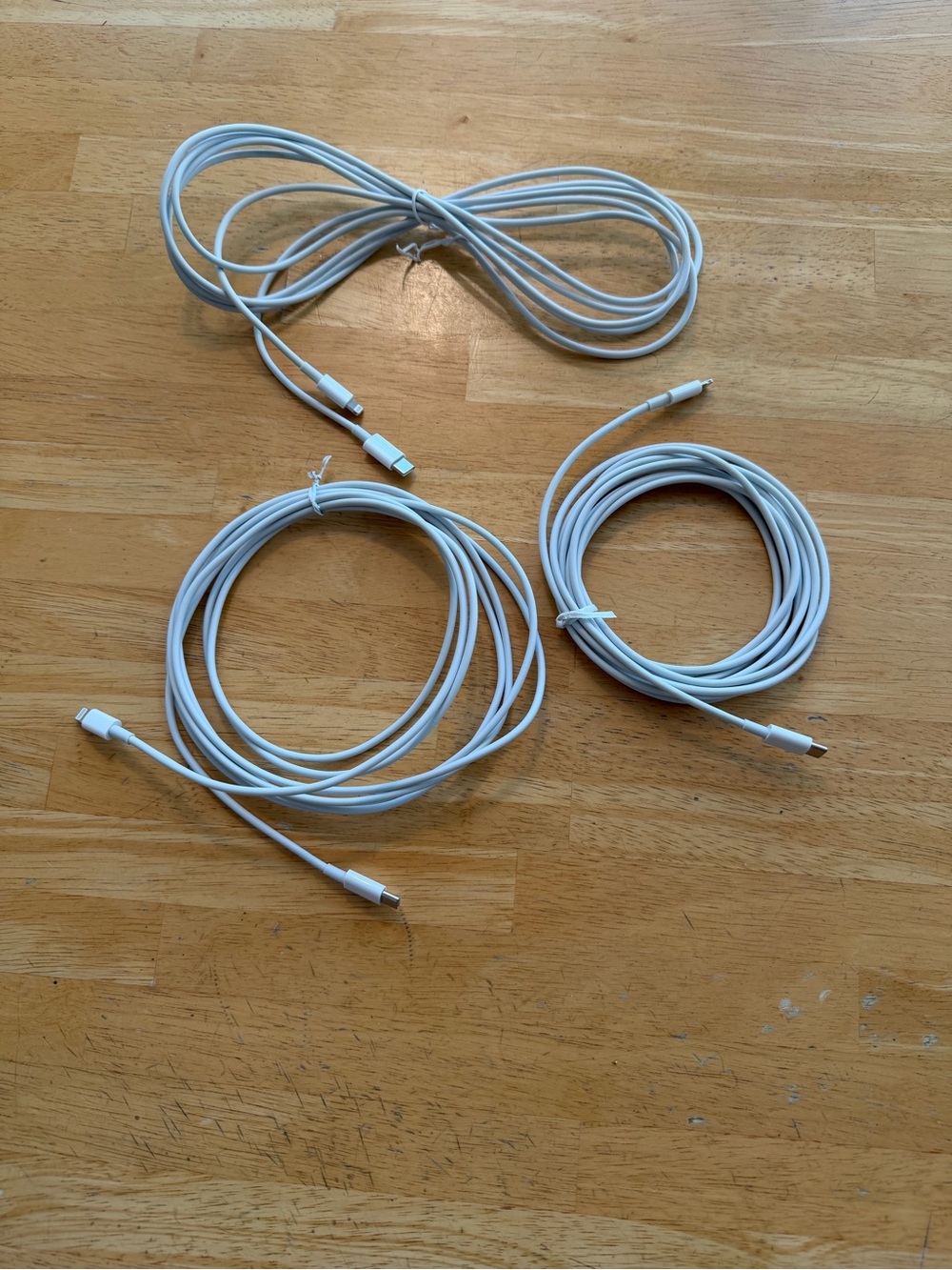 USB-C to Lightning Cables - 10 FT